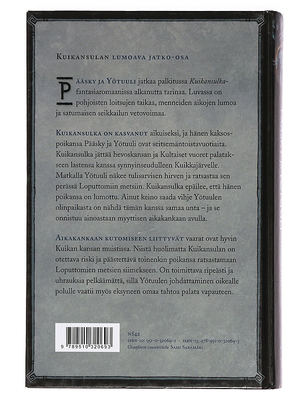 Pääsky ja Yötuuli - Tuulia Aho - Fantasia- ja scifi - 10105394094 - 1