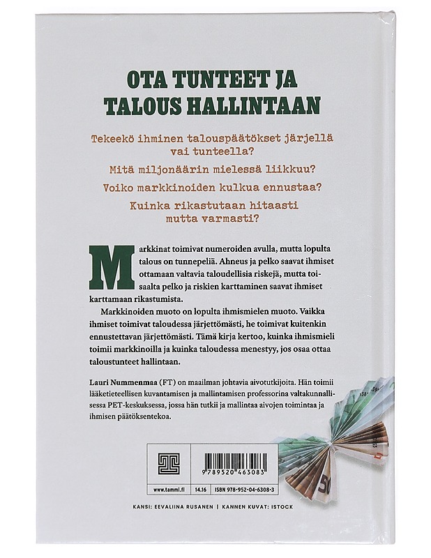 Talous & tunteet : miten mieli toimii markkinoilla - Lauri Nummenmaa - Tietokirjat ja oppaat - 10105394144 - 1