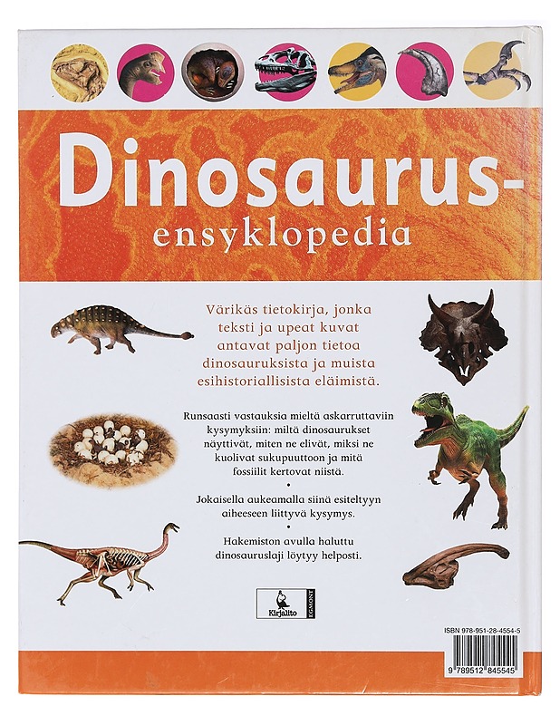 Dinosaurusensyklopedia - Bingham, Caroline - Tietokirjat ja oppaat - 10105394194 - 1