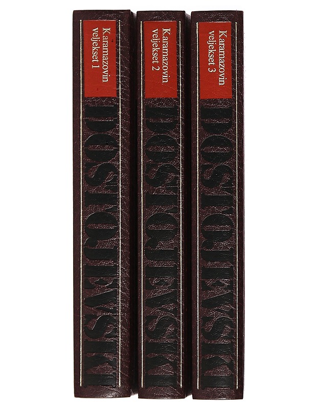 Karamazovin veljekset 1-3 - Dostojevski, F. M. - Romaanit ja novellit - 10105394219 - 0