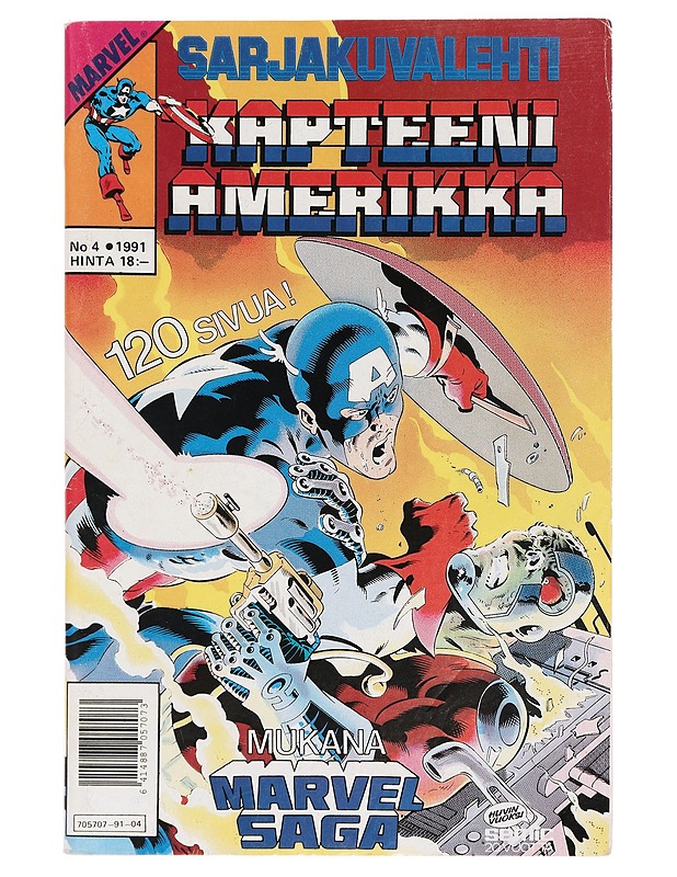 Kapteeni Amerikka - Sarjakuvat - 10105394288 - 0