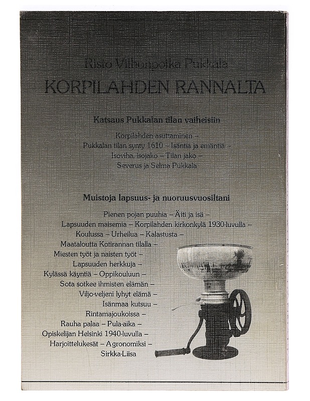 Korpilahden rannalta - Risto Pukkala - Elämäkerrat ja muistelmat - 10105394299 - 1