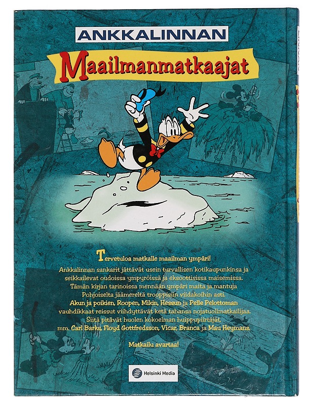 Ankkalinnan maailmanmatkaajat - Disney, Walt - Sarjakuvat - 10105394310 - 1
