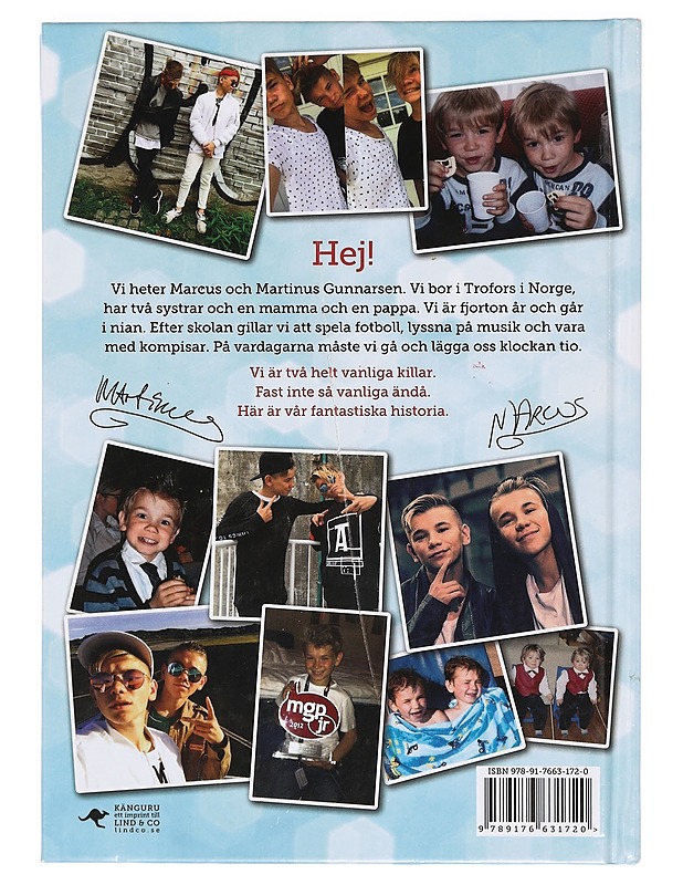 Marcus & Martinus : vår historia - Gunnarsen, Marcus - Historiakirjat - 10105394312 - 1