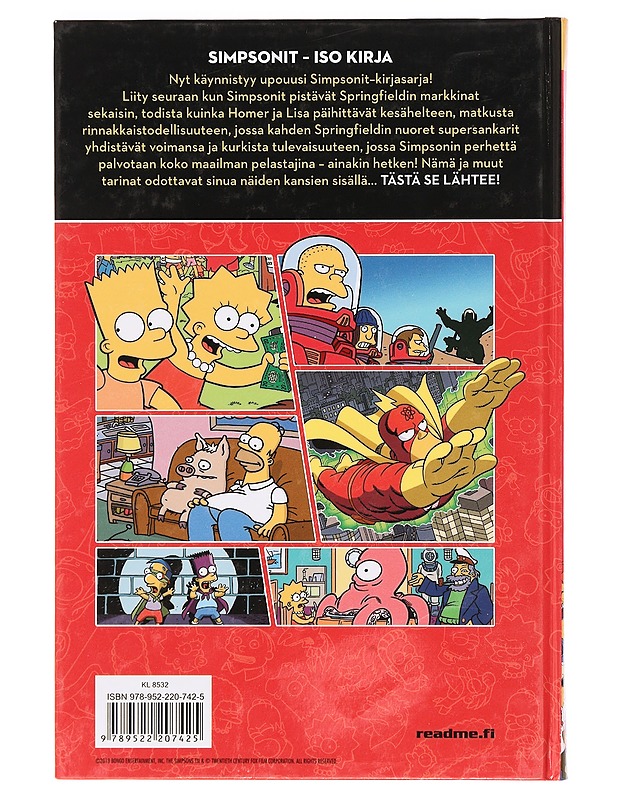 Simpsonit : iso kirja. [Osa 1] - Laine, Henrik - Sarjakuvat - 10105394328 - 1