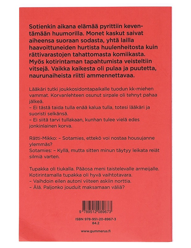 Kaskuja sotavuosilta 1939-1945 - Raevuori, Antero - Romaanit ja novellit - 10105394373 - 1
