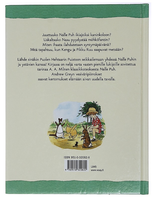 Pienten oma Nalle Puh - Milne, A. A. - Lastenkirjat - 10105394377 - 1