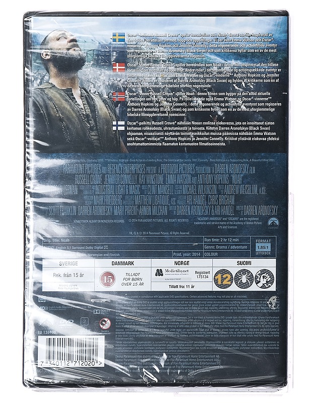 Noah - DVD - DVD-elokuvat - 10105394379 - 1