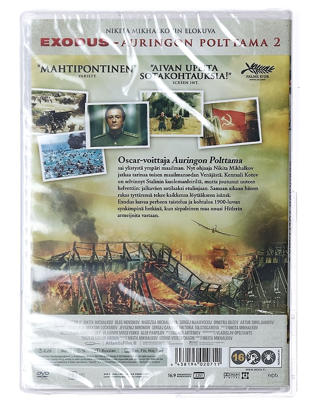 Exodus - auringon polttama 2 - DVD - DVD-elokuvat - 10105394389 - 1