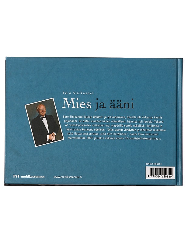Mies ja ääni - Sinikannel, Eero - Elämäkerrat ja muistelmat - 10105394390 - 1