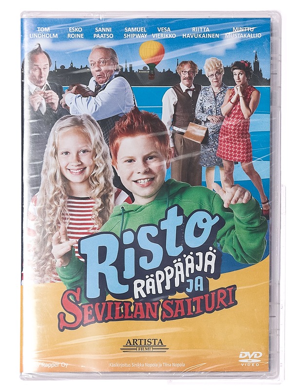 Risto Räppääjä Ja Sevillan Saituri -DVD - DVD-elokuvat - 10105394401 - 0