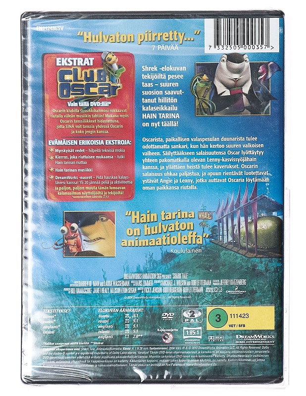 Hain Tarina - DVD - DVD-elokuvat - 10105394409 - 1