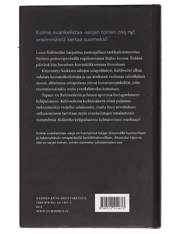 Muistoksi käynnistäsi - Vargas, Fred - Jännitys ja dekkarit - 10105394412 - 1