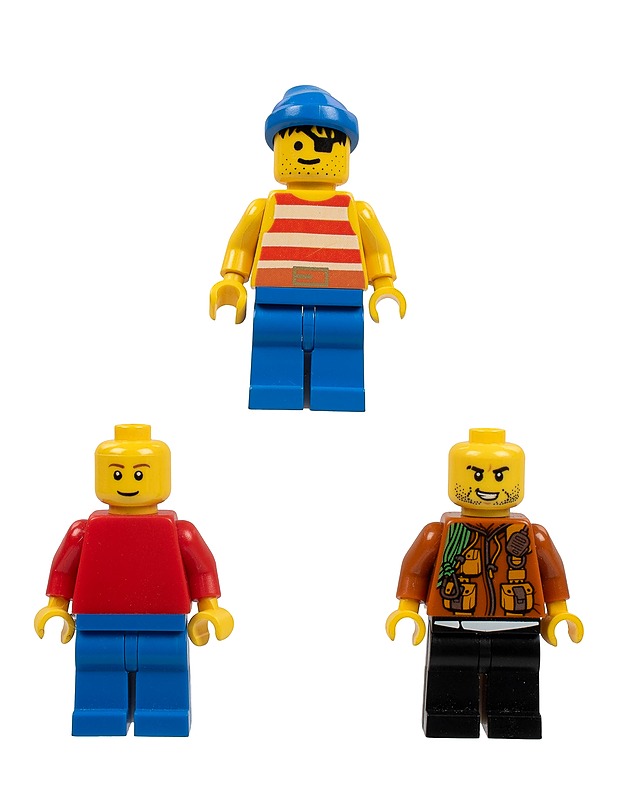 LEGO minifiguuri, 3 kpl - Lasten lelut - 10105394512 - 0