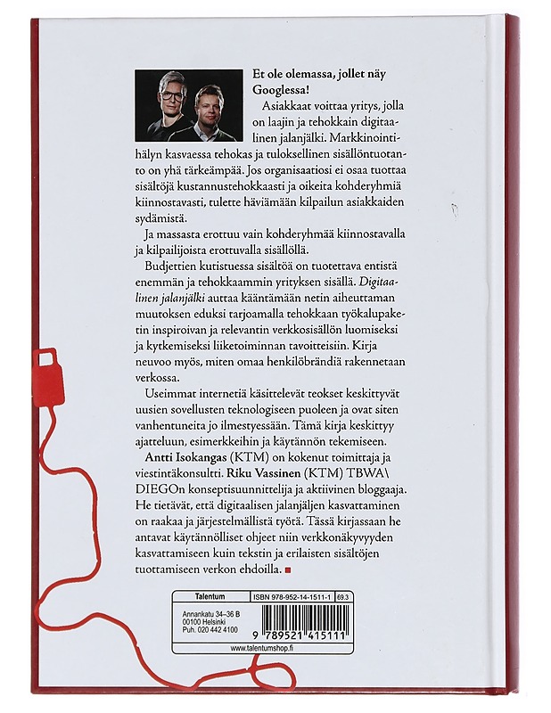 Digitaalinen jalanjälki - Isokangas, Antti - Tietokirjat ja oppaat - 10105394551 - 1