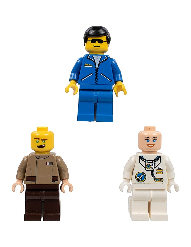 LEGO minifiguuri, 3 kpl - Lasten lelut - 10105394564 - 0