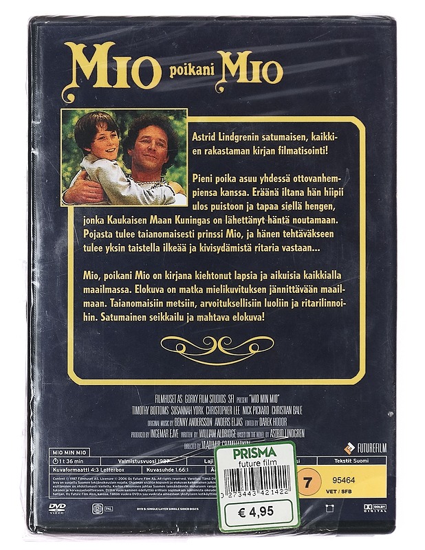 Mio Poikani Mio - DVD - DVD-elokuvat - 10105394575 - 1