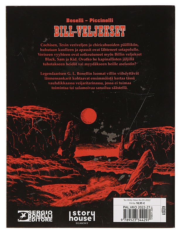 Bill-veljekset - Boselli, Mauro - Sarjakuvat - 10105394574 - 1