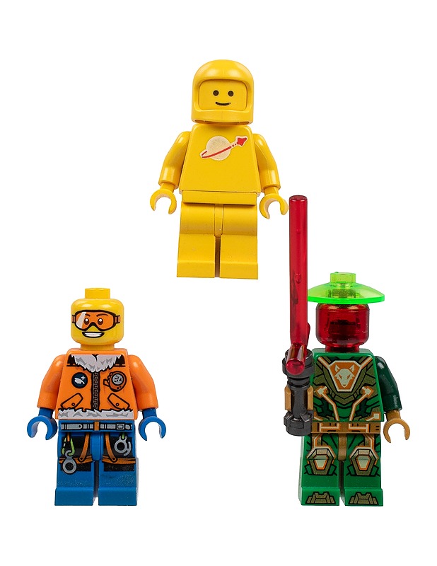 LEGO minifiguuri, 3 kpl - Lasten lelut - 10105394581 - 0