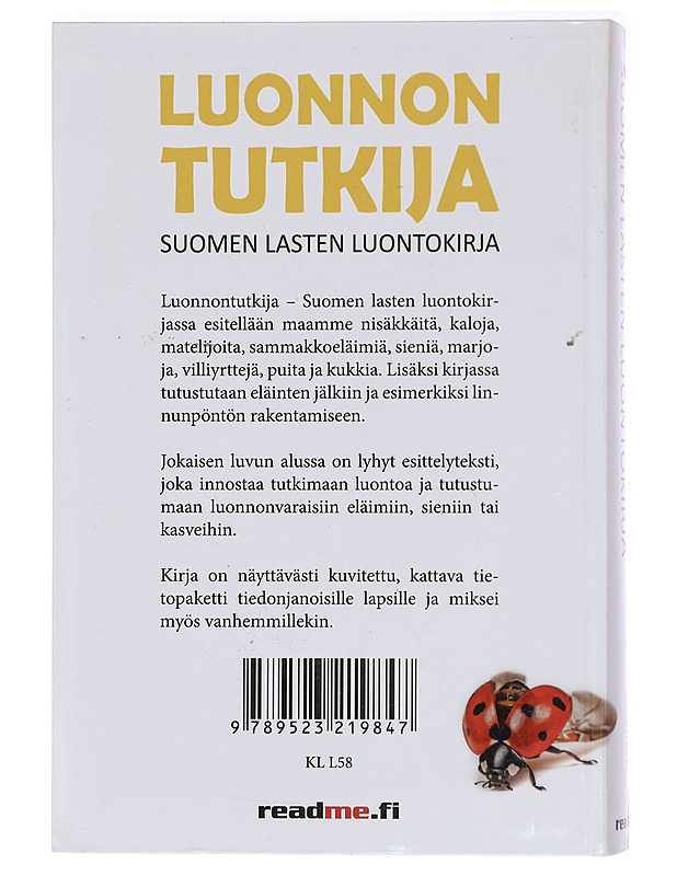 Luonnontutkija : Suomen lasten luontokirja - Ovaskainen, Viljami - Lastenkirjat - 10105394586 - 1