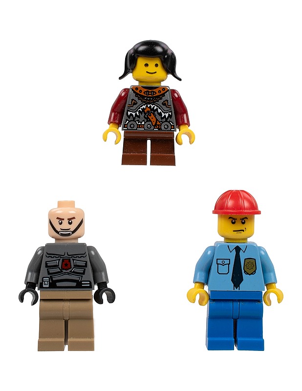 LEGO minifiguuri, 3 kpl - Lasten lelut - 10105394599 - 0
