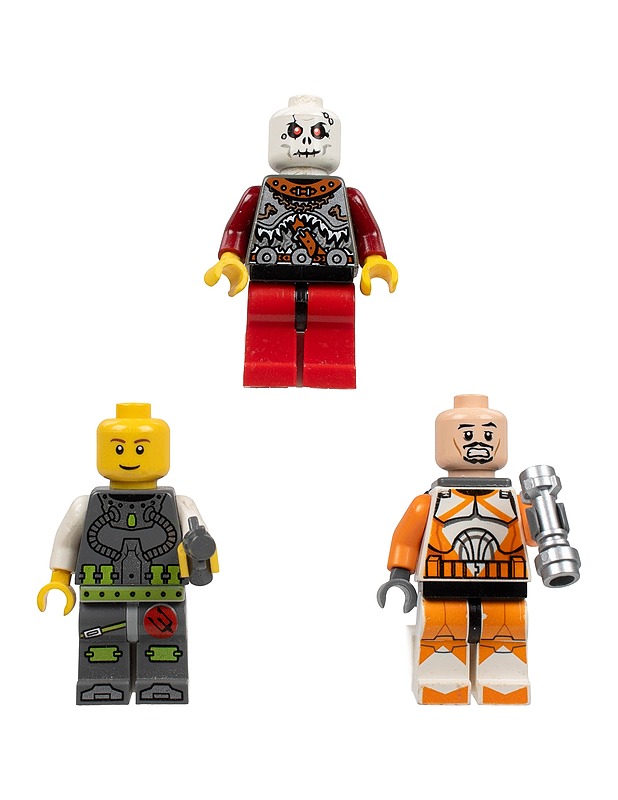 LEGO minifiguuri, 3 kpl - Lasten lelut - 10105394601 - 0