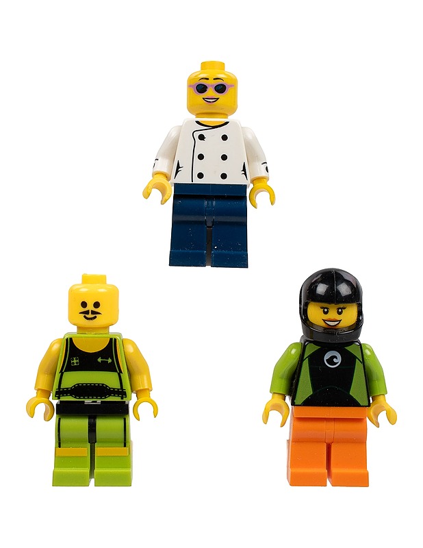 LEGO minifiguuri, 3 kpl - Lasten lelut - 10105394602 - 0
