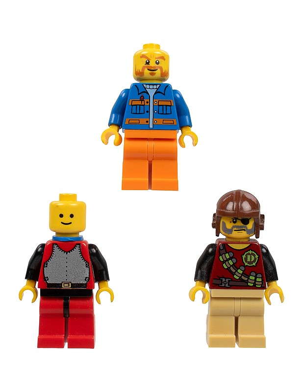 LEGO minifiguuri, 3 kpl - Lasten lelut - 10105394607 - 0