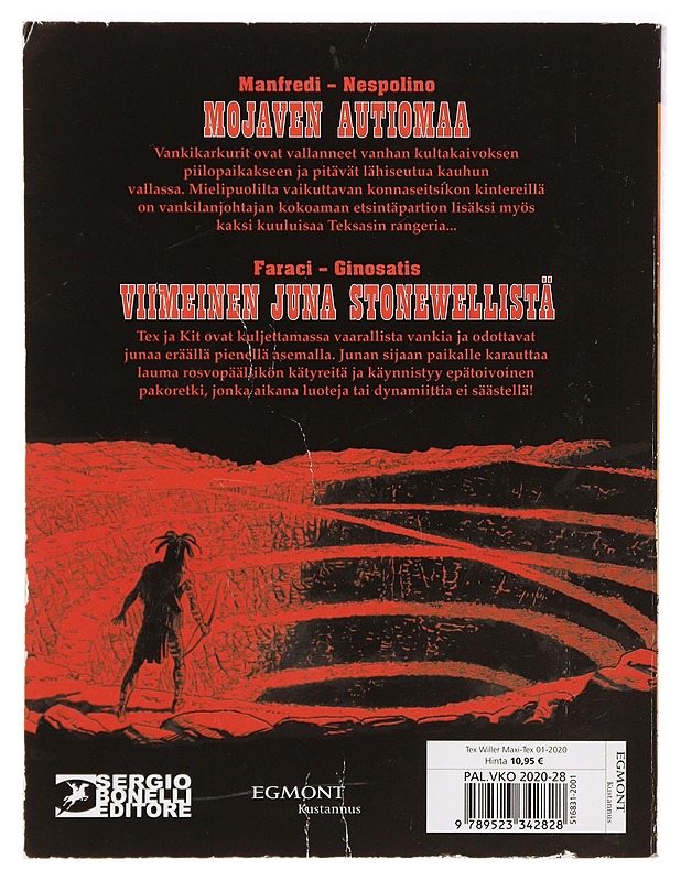 Mojaven autiomaa - Manfredi, Gianfranco - Sarjakuvat - 10105394630 - 1