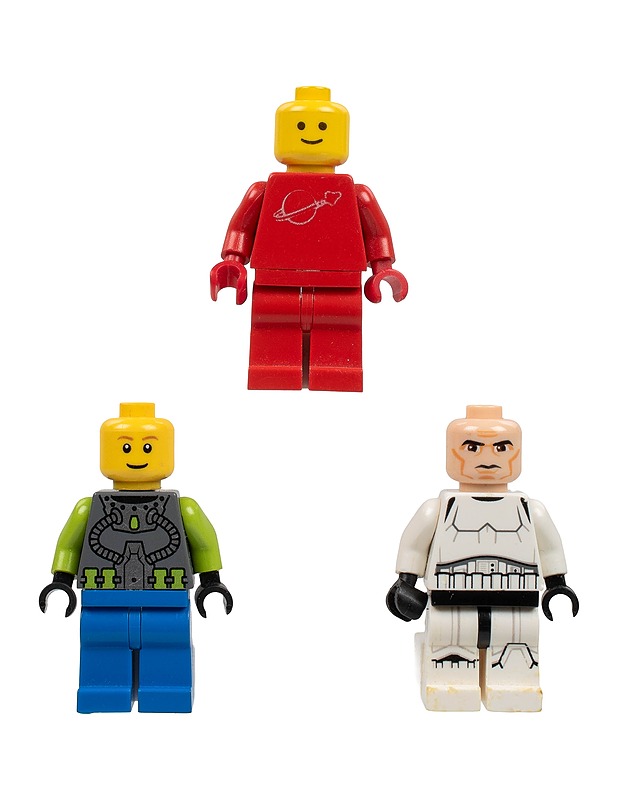LEGO minifiguuri, 3 kpl - Lasten lelut - 10105394618 - 0