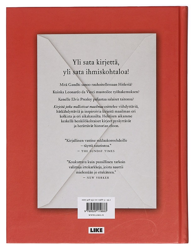 Kirjeitä jotka mullistivat maailmaa - Usher, Shaun - Elämäkerrat ja muistelmat - 10105394619 - 1