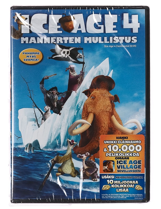 Ice Age 4: mannerten Mullistus - DVD - DVD-elokuvat - 10105394646 - 0