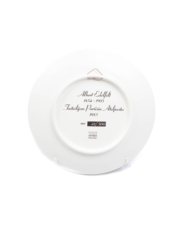 ARABIA Taitelijan Pariisin Ateljeesta lautanen - Designsuosikit - 10105394649 - 2