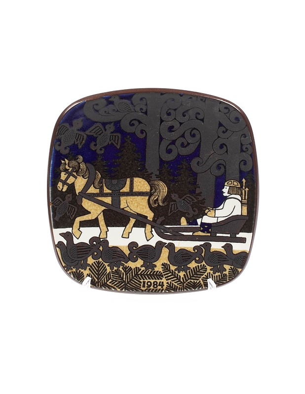 ARABIA Kalevala vuosilautanen, 1984 seinälautanen - Designsuosikit - 10105394652 - 0