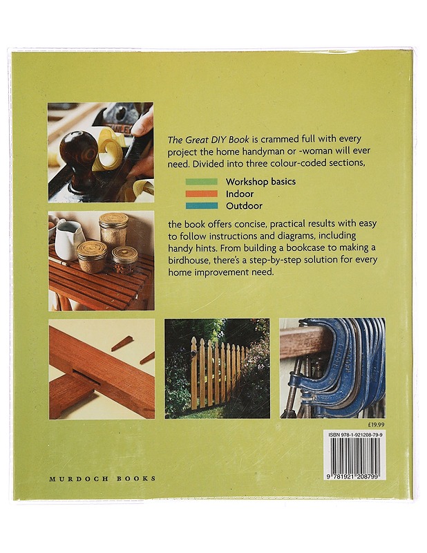 The Great DIY  Book; Projects for The Home and Garden - Puutarha- ja remontointikirjat - 10105394698 - 1
