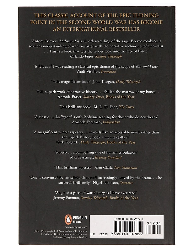 Stalingrad - Antony Beevor - Historiakirjat - 10105394702 - 1