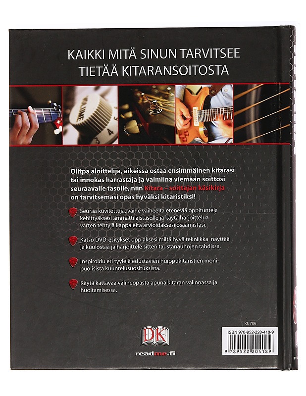 Kitara : soittajan käsikirja - Wilson, Ed - Musiikki- ja elokuvakirjat - 10105394707 - 1
