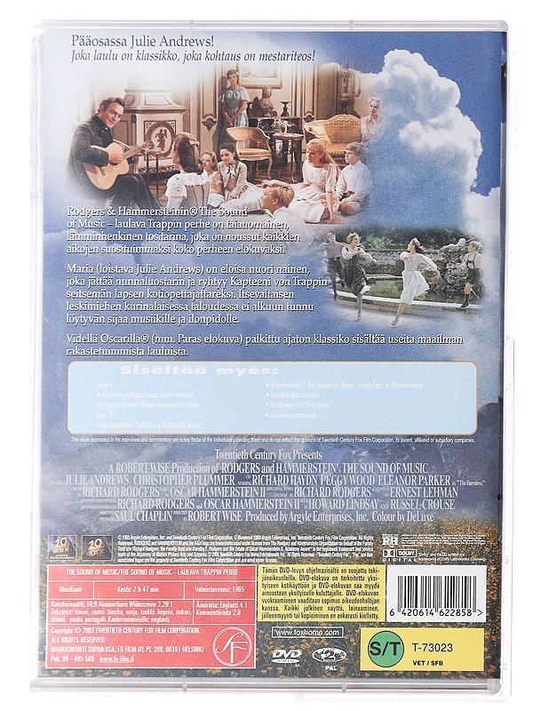 Sound Of Music - DVD - DVD-elokuvat - 10105394720 - 1