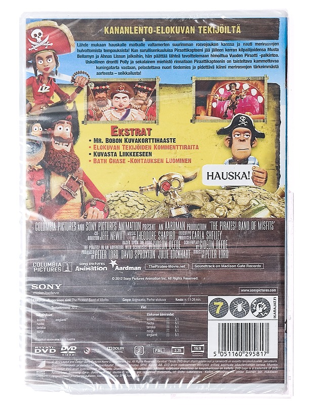 Pirates! - DVD - DVD-elokuvat - 10105394750 - 1