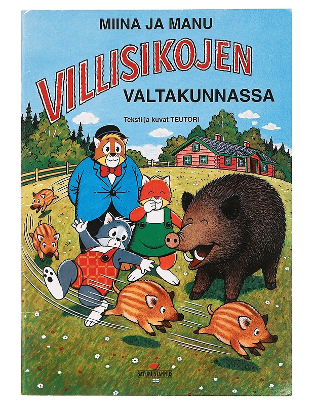 Miina ja Manu villisikojen valtakunnassa - Teutori - Lastenkirjat - 10105394753 - 0