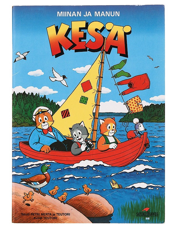 Miinan ja Manun kesä - Teutori - Lastenkirjat - 10105394759 - 0