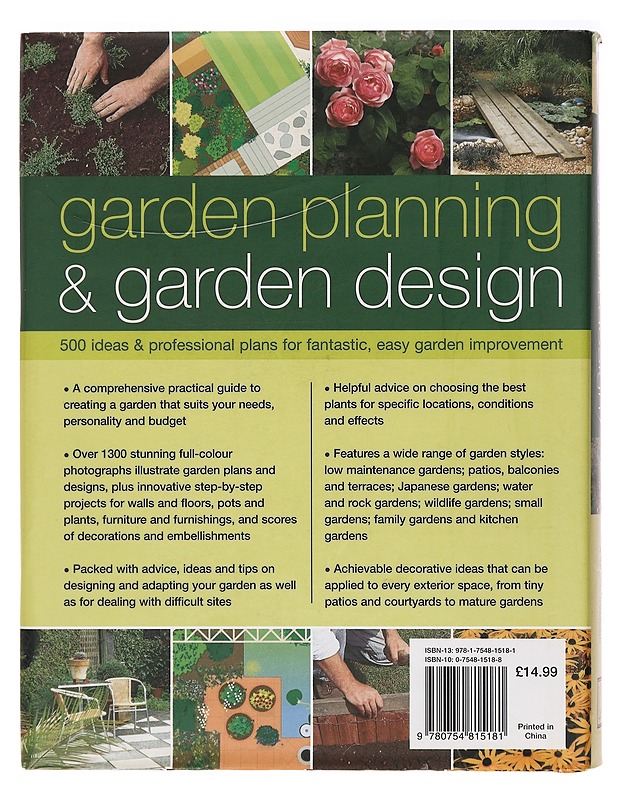 Garden Planning & Garden Design - McHoy, Peter - Tietokirjat ja oppaat - 10105394760 - 1