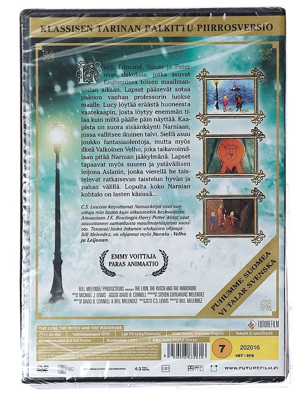Narnia Velho ja Leijona piirretty - DVD - DVD-elokuvat - 10105394762 - 1
