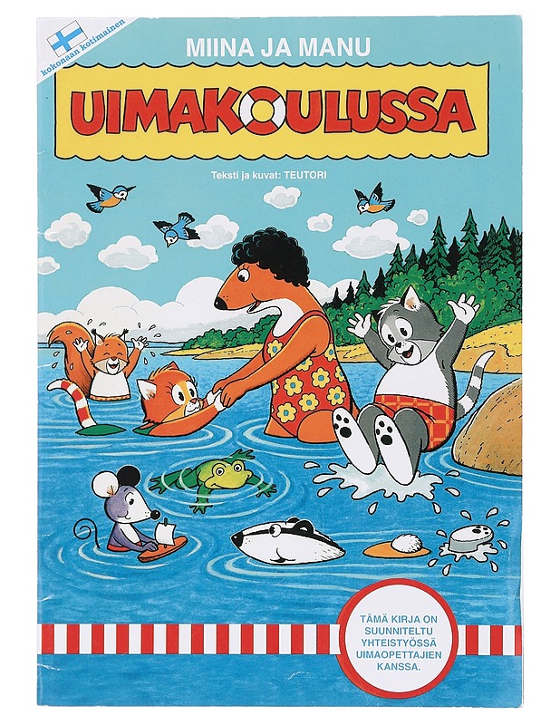 Miina ja Manu uimakoulussa - Teutori - Lastenkirjat - 10105394766 - 0