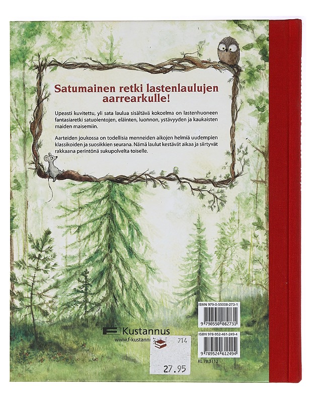 Lauluaarteiden kirja _ Virpi Kari (toim.) - Lastenkirjat - 10105394781 - 1