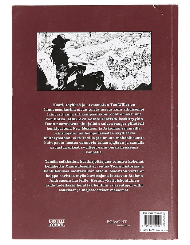 Loistava lainsuojaton - Boselli, Mauro - Sarjakuvat - 10105394786 - 1