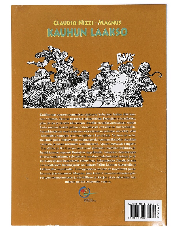 Kauhun laakso - Nizzi, Claudio - Sarjakuvat - 10105394788 - 1