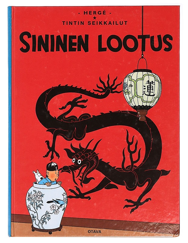 Sininen lootus - Hergé - Sarjakuvat - 10105394799 - 0