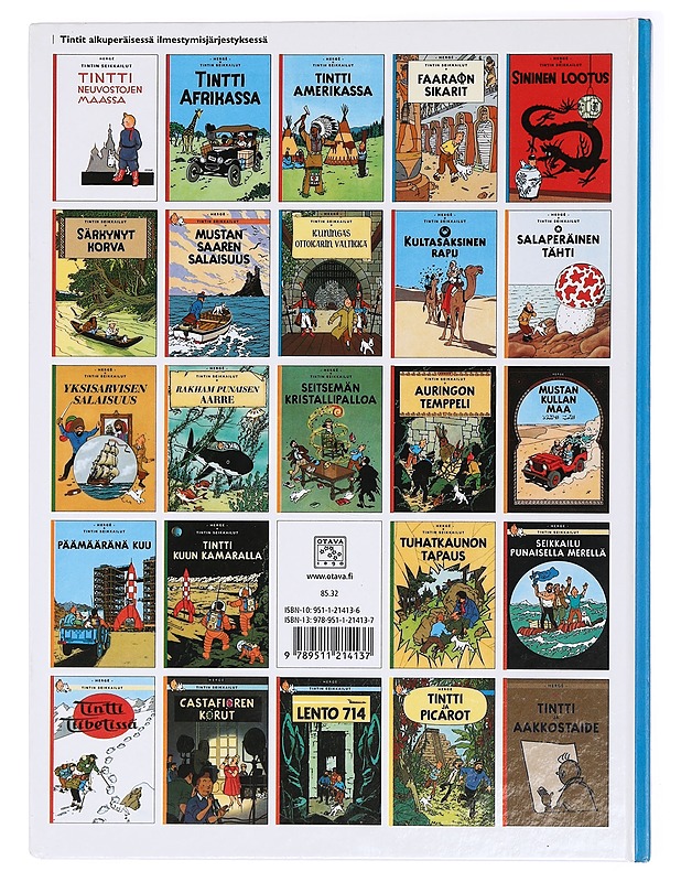 Sininen lootus - Hergé - Sarjakuvat - 10105394799 - 1