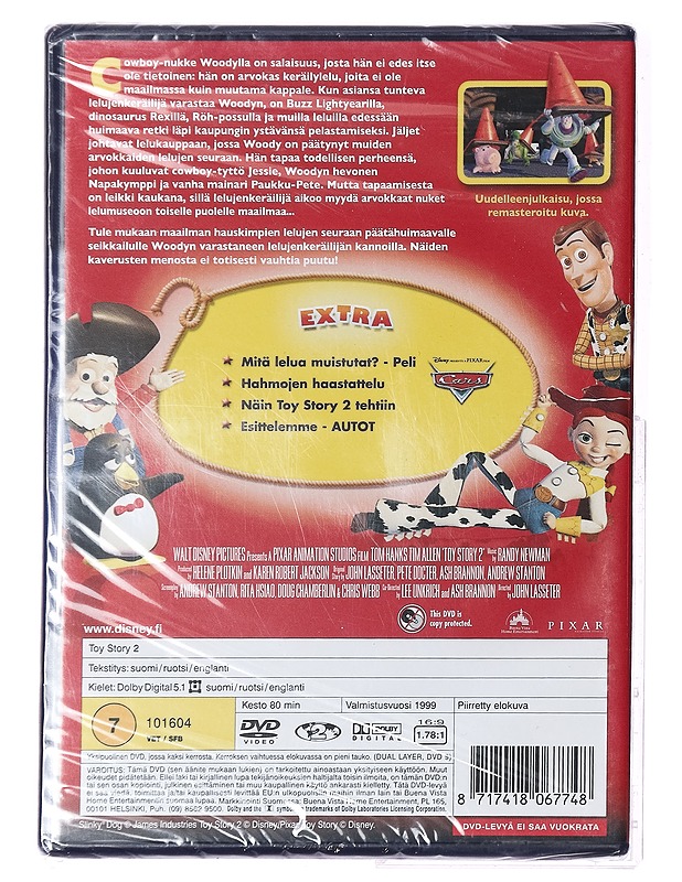 Toy Story 2 - DVD - DVD-elokuvat - 10105394800 - 1